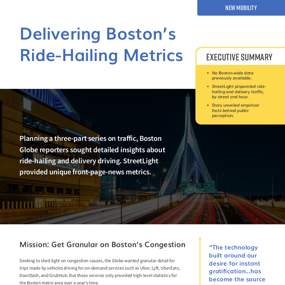 Delivering Boston Ride Hailing Metrics