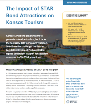 STAR Bonds Kansas Tourism Case Study