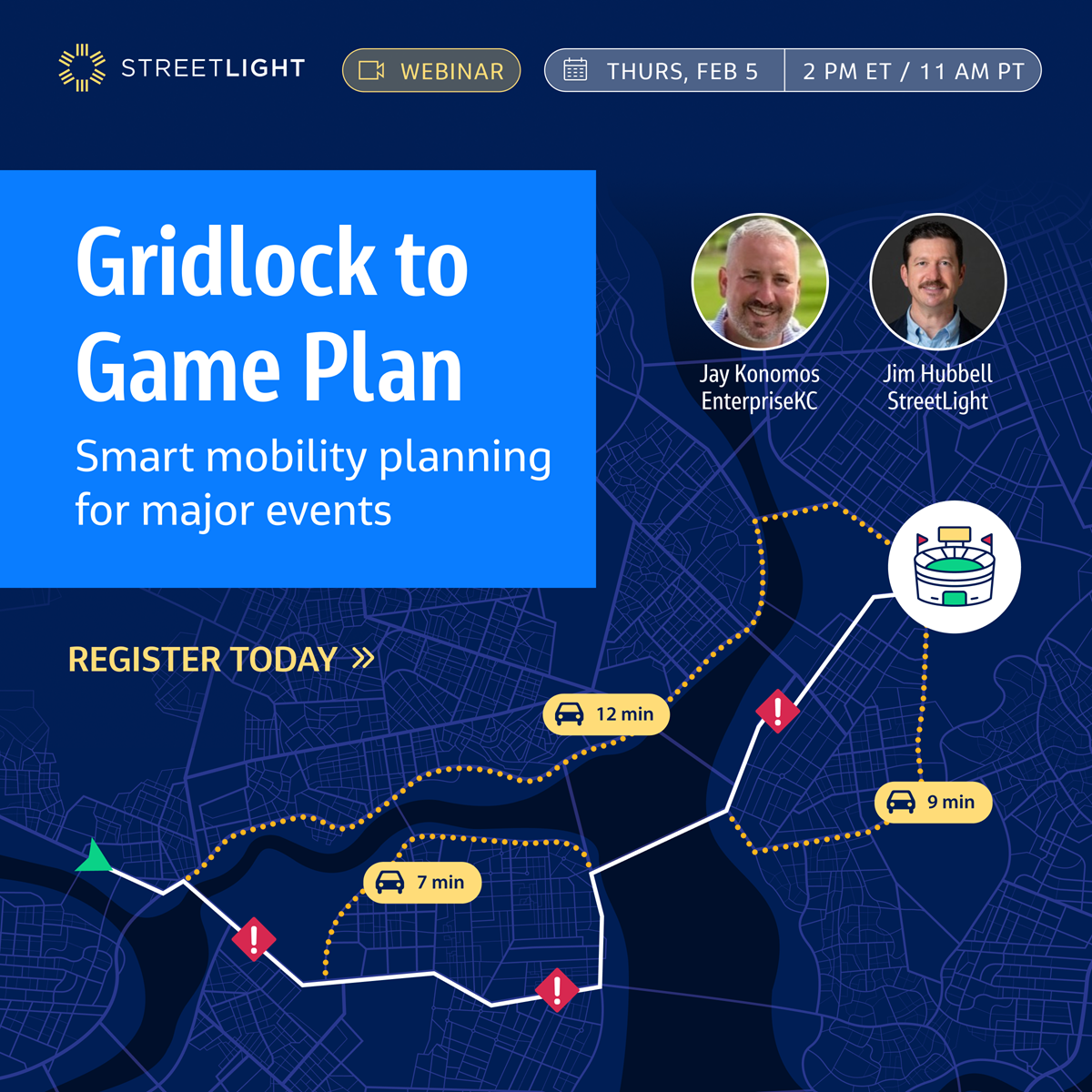 Join the Gridlock to Game Plan webinar