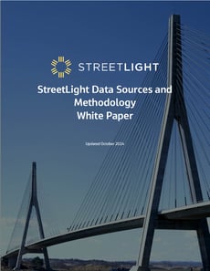 StreetLight Data Sources and Methodology Cover