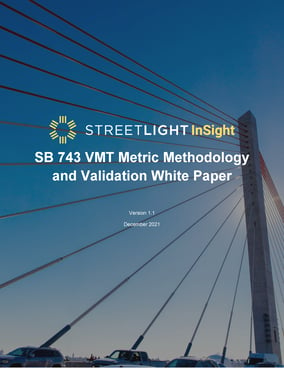 SB 743 White Paper_Cover Image_ December 2021