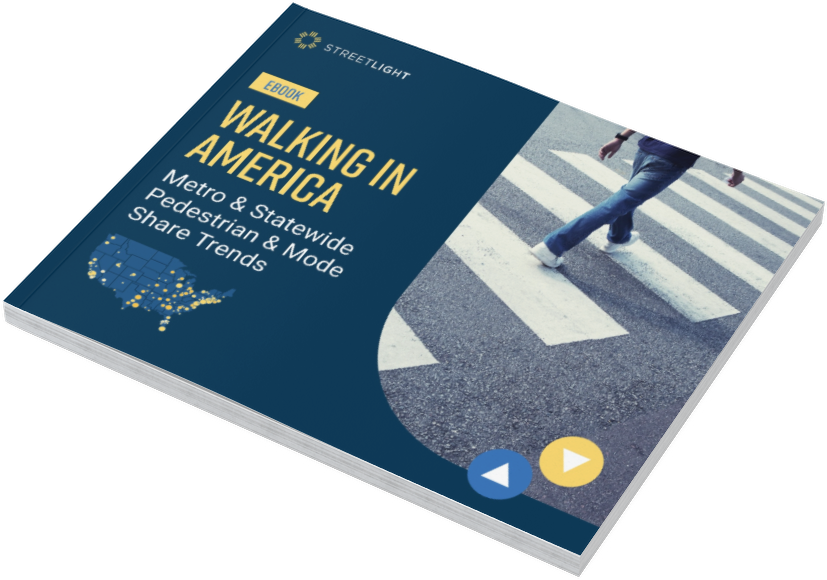 Walking in America eBook cover